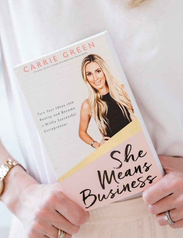 She Means Business book