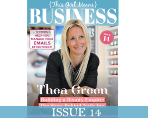 Interview with Thea Green founder of Nails Inc