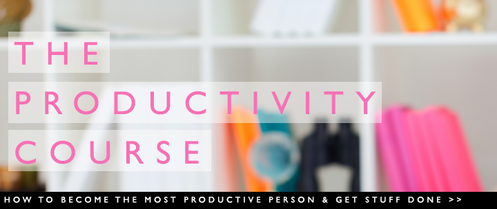 productivity course slide