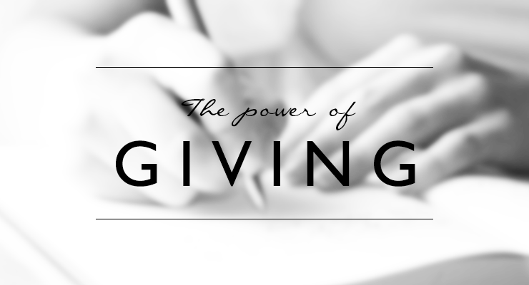 The Power of Giving