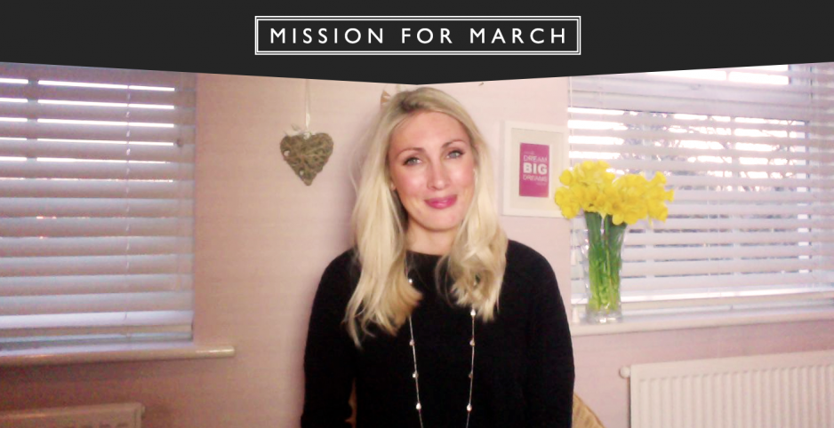 Mission for March 2014 // Make something big happen!
