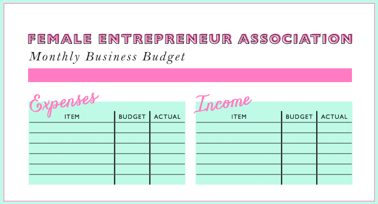 Monthly Budget