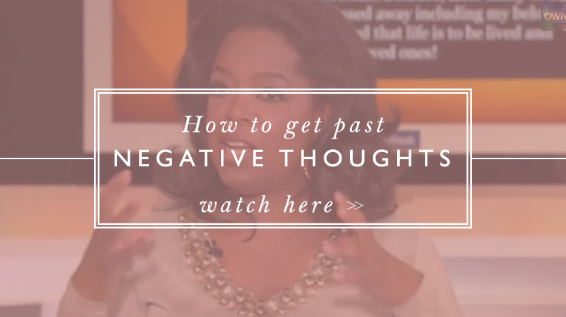 How to move past negative thoughts // Motivation Monday