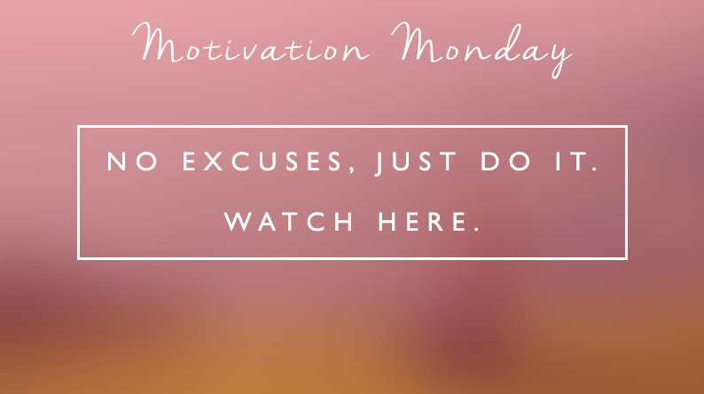 No Excuses, Just Do It