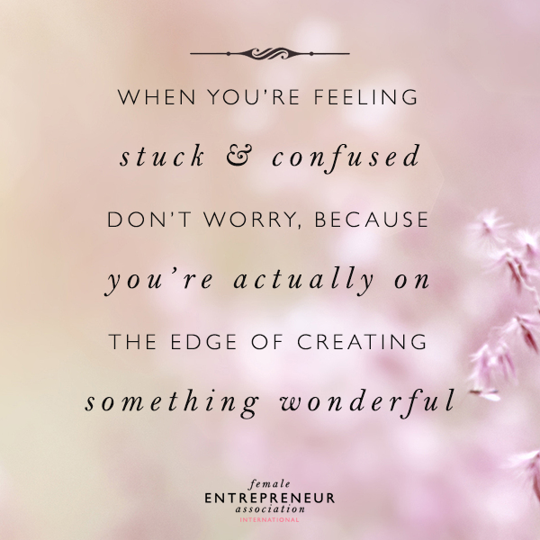 verge of something wonderful