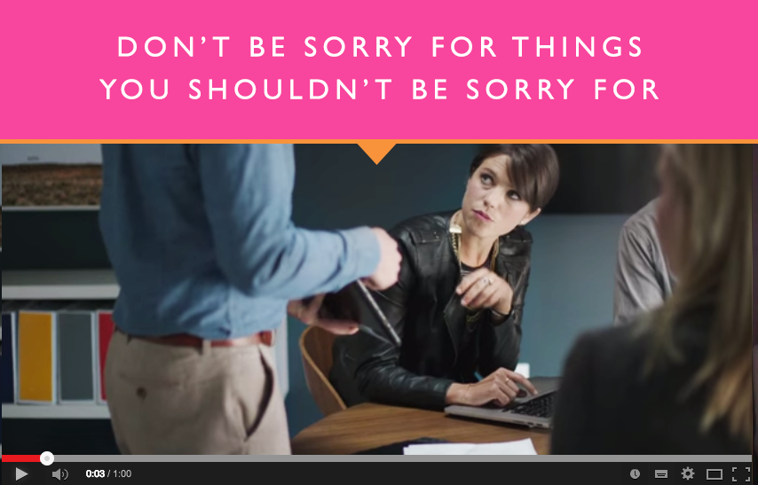 Don’t be sorry for something you shouldn’t be sorry for #MotivationMonday