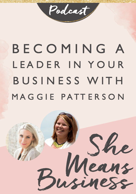 In this episode of the She Means Business Podcast, I am talking to the amazing Maggie Patterson from Scoop Industries. She shares her journey from the mindset of "having" a business to "being a leader" of her business. There's such a difference between the two and once Maggie made the shift, she's been able to take things to a whole new level.