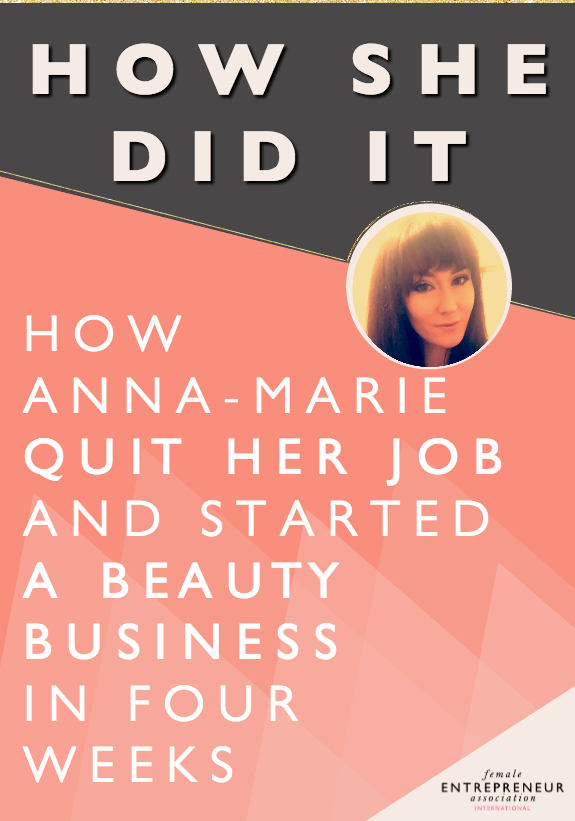 When an opportunity arose for Anna-Marie to rent a room in a hairdressing salon in her local town, she took it. Within 4 weeks she had quite her job, kitted out her new beauty room with all the products and equipment she needed and started her business. She had no savings to use but the support of friends and family gave her the courage to see where this adventure would take her. A year and a half later she's in love with her business and ready to see how she can improve and grow.