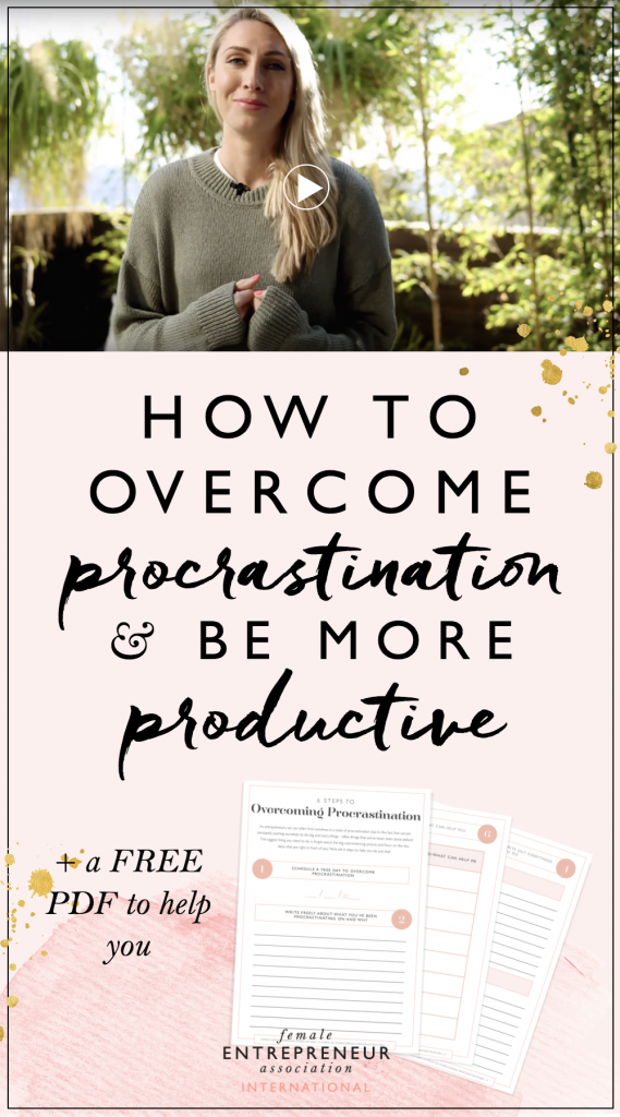 Procrastination is something we all deal with as entrepreneurs, even when we know it's going on! Sometimes it's hard to get stuff done when it's something we don't enjoy. So how do you get over procrastination as a business owner and ensure your business keeps moving forward? That's exactly what we cover in this weeks video.