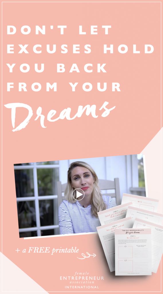 Working with thousands of entrepreneurs over the past years I’ve realised that many who fail often don’t fail because their ideas are bad or they are not good enough - it’s down to the excuses they make up for themselves, which hold them back from going for their dreams.