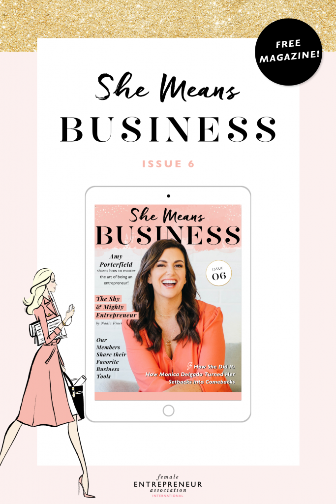 We’re so excited to bring you Issue 6 of our She Means Business Magazine! #digitalmagazine #femaleentrepreneur #girlboss