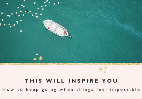 How to keep going through the struggles to create success