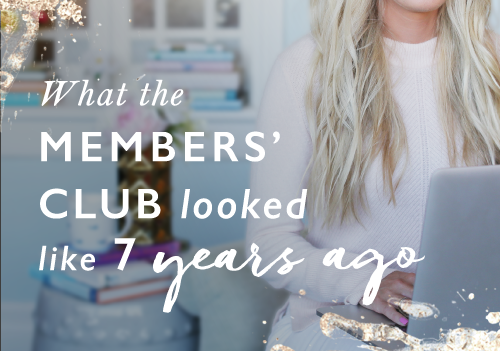 Throwback to 2013: How I launched the Members’ Club without having it all figured out