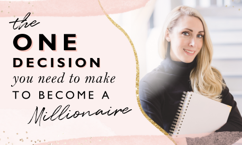 The ONE Decision You Need To Make To Become A Millionaire